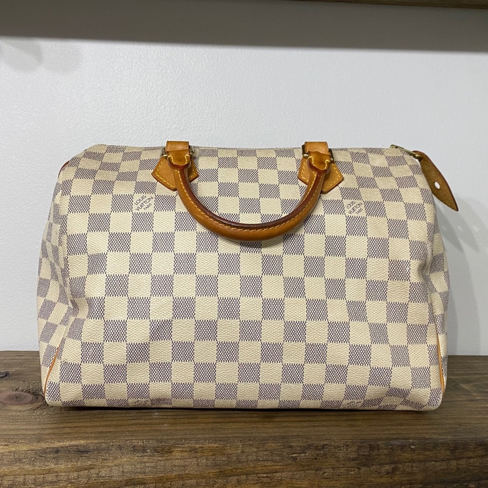 LOUIS VUITTON SPEEDY 30 IN DAMIER AZUR - Picture 2 of 13